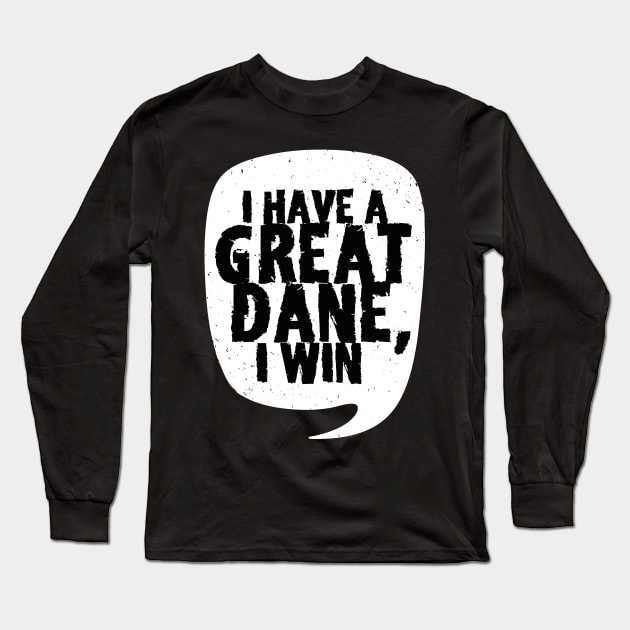 Great Dane Long Sleeve T-Shirt by Shiva121